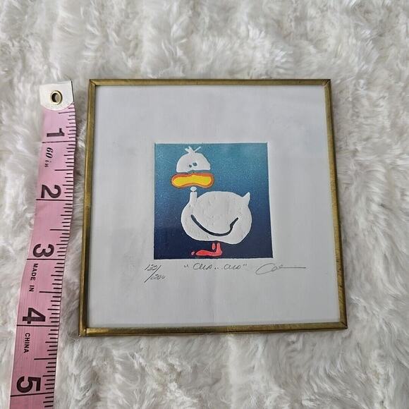 Duck Framed Art Prints Set of 3 Yellow White Baby Shower Nursery Room Bathroom - Picture 8 of 8